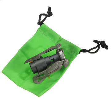 Mini Folding Gas Stove Heating Titanium Burner Portable Camping Picnic Cooking Equipment