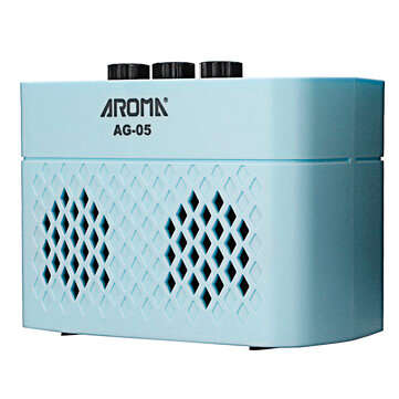 AROMA AG-05 Bluetooth Electric Guitar Amp Amplifier 5-Watt Stereo Output Distort... (COLOR: SKYBLUE)