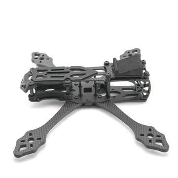 Lumenier QAV-S JohnnyFPV Special Edition 5 Inch Freestyle Frame Kit compatible DJI Air Unit for RC R