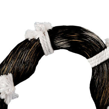 NAOMI Violin Bow Hair 250g 80cm Long Violin Bow Hair Horsehair Fiddle Bow Hair Natural Black Color V