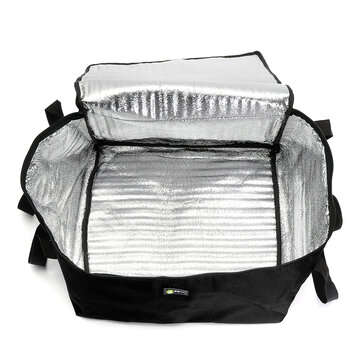16`` Pizza Food Delivery Bag Insulated Thermal Nylon Holds Bag Aluminium Foil Packing Bag