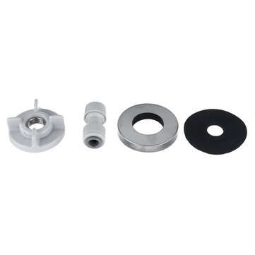 304 Stainless Steel Kitchen Sink Faucet Single Lever Cold Water Tap Drinking Water Filter Faucet 360