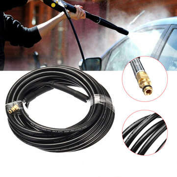 10/15/20M Karcher K Series Pressure Washer Hose Click Cleaner K2 K3 K4 K5 K7 UK (LENGTH: 10M)