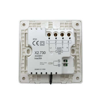 MINCO HEAT X2.730 230V30A Electric Heating Floor Thermostat 8mm Thickness Panel for Heating Cable He
