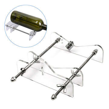 Cup Holder Glass Bottle Cutter Acrylic Adjustable Machine For Wine/Beer Bottles DIY Porta Vinos Beke