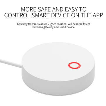 RSH-GW001 Smart Tuya ZigBee3.0 Hub Gateway Smart Home Bridge Smart Life APP Wireless Remote Controll