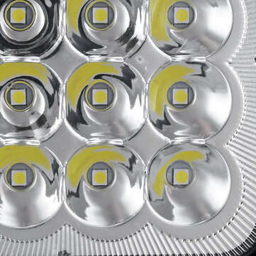 9V-60V 48W 16 LED Work Light Spot Lamp 12V 24V Waterproof For Off Road Car Truck Boat Motorcycle