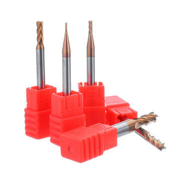 5pcs 1-5mm 4 Flute End Mill Milling Cutter CNC Tools Set