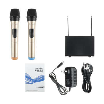 RITASC U28 Wireless Microphone System LCD Display Professional Home KTV Set