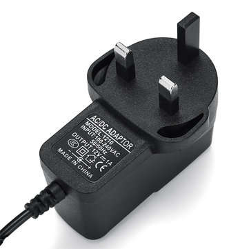12V 1A Ride On Car Bike Battery Charger AC Adapter for Kids Electric Scooter