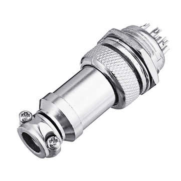 1Set GX16-9 Pin Male And Female Diameter 16mm Wire Panel Connector GX16 Circular Aviation Connector