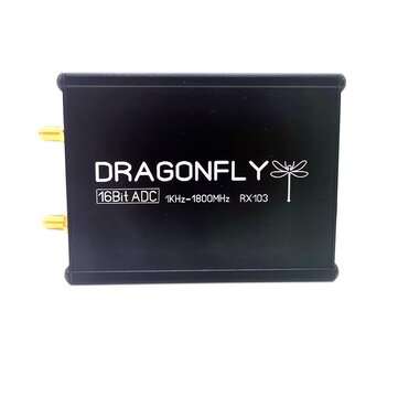 RX103 Upgraded LTC2208 SDR Receiver Radio 1KHz-1800MHz 16bit Sampling 32Mhz