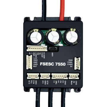 Flipsky 7550 75V FSESC Based On VESC6 w/ Aluminum Case High Current Parts for RC Car Vehicles Robots