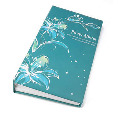6 Inch 300 Pocket Photo Album Film Storage Case Memory Album Book Home Decoration Gift Pattern Rando