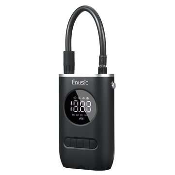 Enusic 4000mAh 150PSI OLED Display Wireless Air Pump Digital Tire Pressure Detection LED Tyre Inf