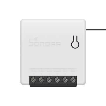 SONOFF MiniR2 Two Way Smart Switch 10A AC100-240V Works with Amazon Alexa Google Home Assistant Supp
