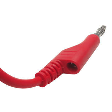 DANIU P1036 5Pcs 1M 4mm Banana to Banana Plug Test Cable Lead for Multimeter Tester 5 Colors