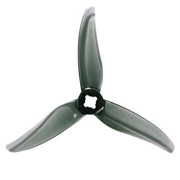 2Pairs Gemfan Hurricane 3520 3-Blade 3.5 Inch Propeller 1.5mm Mounting Hole fo... (COLOR: CLEARGREY)