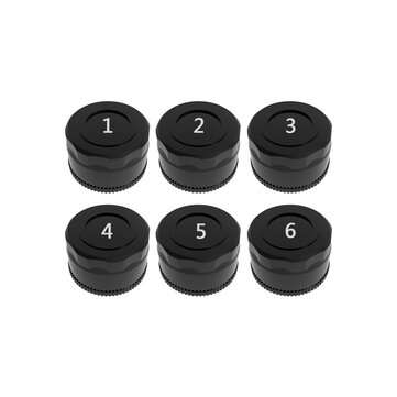 Car TPMS Tyre Pressure System Solar Power LCD Display+ 6 External Sensors
