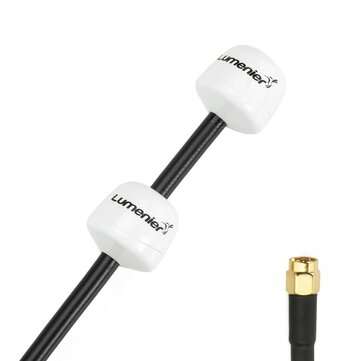 Lumenier Double AXII 2 Long Range 5.8GHz 4.7dBiC Gain FPV Antenna LHCP With Straight SMA Connector C