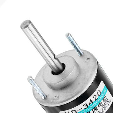 Machifit 3420 Motor 12V 3000rpm Permanent Magnet Motor DC Motor Adjustable Reversing Motor