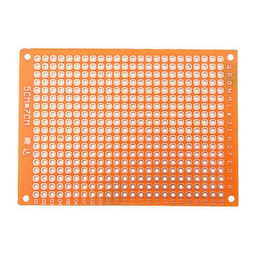 DIY 5x7 Prototype Paper PCB Universal Experiment Matrix Circuit Board