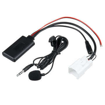 5Pin Car bluetooth Audio Cable Adapter AUX Cable 12V With Micro For Ford Falcon