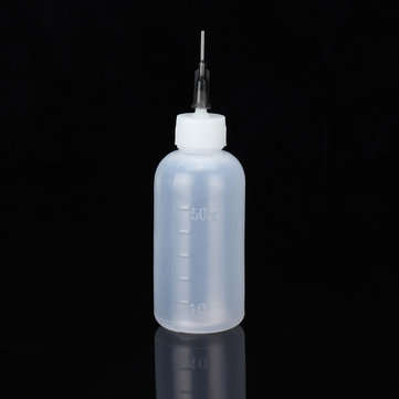 30mL 50mL Rosin Flux Alcohol Soldering Solder Liquid Contain Bottle Paste with 11 Needles