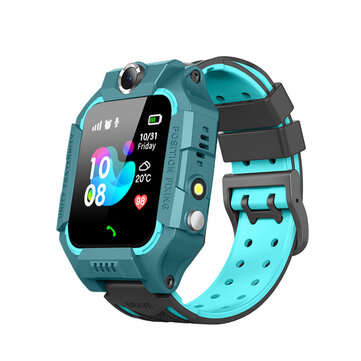 Bakeey Q19 Deep Waterproof SOS Emergency Alarm Children Watch Photo Book Game Play... (COLOR: GREEN)