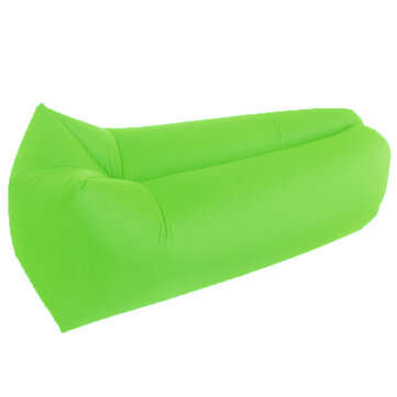 IPRee Square-headed Air Inflatable Lazy Sofa 210D Oxford Portable T... (COLOR.: FLUORESCENCEGREEN)