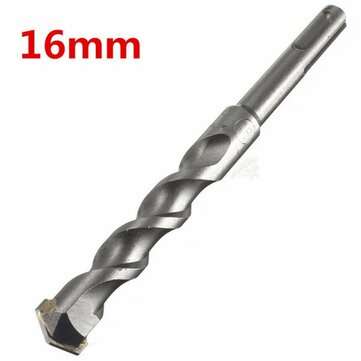 6-16mm Round Shank 150mm Long SDS Rotary Hammer Concrete Masonary Drill Bit  (SIZE: 16MM)