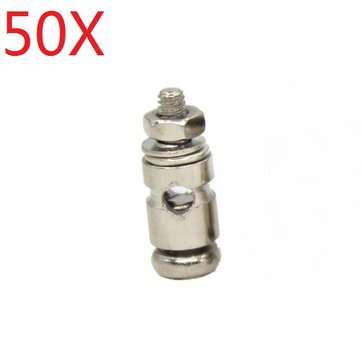 50PCS 1.3mm Adjustable Pushrod Connectors Linkage Stoppers For RC Airplane