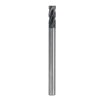 7pcs 1-8mm Milling Cutter Solid Carbide Straight End Mill 4 Flutes Milling Cutter