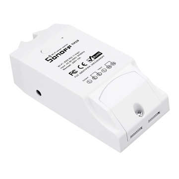 SONOFF TH10 DIY 10A 2200W Smart Home WIFI Wireless Temperature Humidity Thermostat Module APP Remo