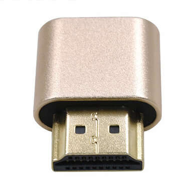ITHOO HDMI-compatible Dummy Plug 4K Display Emulator HD Virtual Display Adapter for Computer Desktop