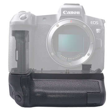 Mcoplus Mco-eosr Vertical Battery Grip Holder For Canon Eos R Camera As Eg-e22 Eu... (color.: Black)