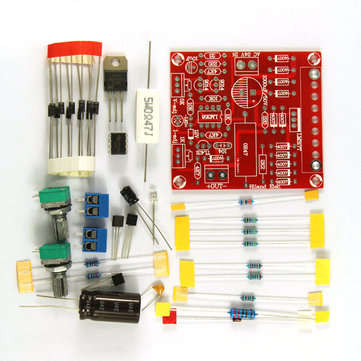 Original Hiland DIY 0-30V 0-1A LM317 Adjustable Voltage Current Power Supply Kit