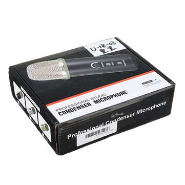 U18 USB Condenser Microphone with 4 Voice Changes and Echos Changes