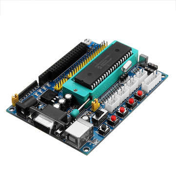 DC 12V PIC16F877A PIC Minimum System Development Board Emulator JTAG ICSP Program Minimum System Mic