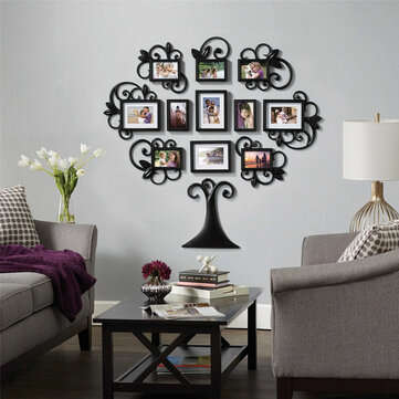 3D Family Tree Photo Picture Frame Collage Wall Stickers Art Home Decor