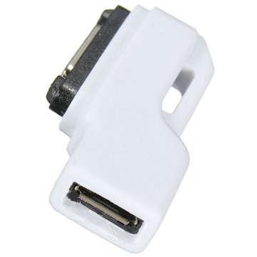 Mini Micro USB To Magnetic Charger Adapter For Sony Xperia Z1 Z2 Z3 (COLOR.: WHITE)