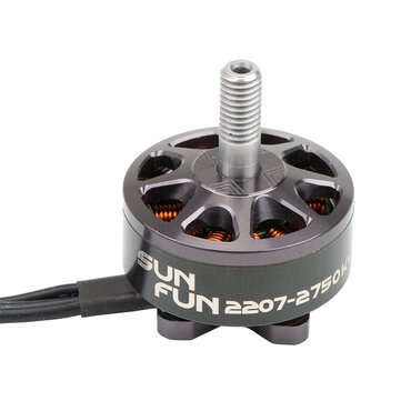 Flashhobby SUN-FUN SF2207 2207 2400KV 2750KV 4-5S Brushless Motor CW Thread for RC D... (KV: 2400KV)