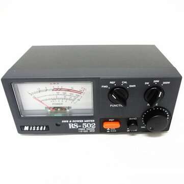 NISSEI RS-502 1.8-525 Mhz Kurze Welle UV Standing Wave Meter Power Meter SWR Form