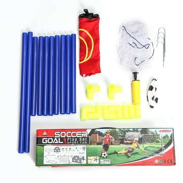 Kids Soccer Goal Mesh Target Play Football Sport Net with Ball Children Exercise Gift