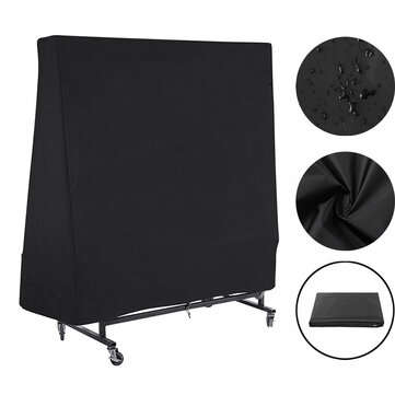 300D Heavy Duty Waterproof Outdoor Table Tennis Ping Pong Tables Cover Protector