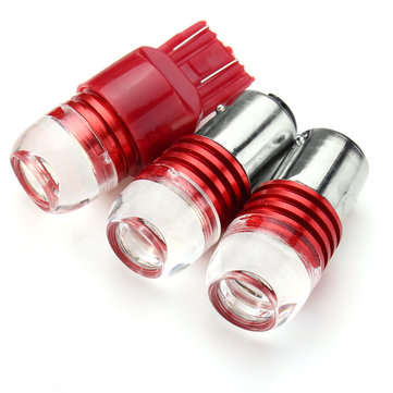 1156 1157 7443 3LED Car Red Turn Lights Bulb Tail Brake Strobe Lamp Bulb (TYPE: 1157)