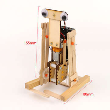 DIY Educational Remote Control Walking Robot Scientific Invention Toys