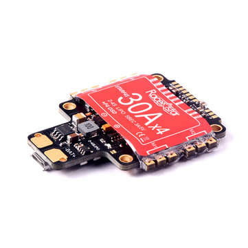 30.5x30.5mm Racerstar StarF4S 30A Blheli_S Dshot 4in1 Brushless ESC AIO F4 OSD Flight Controller w/
