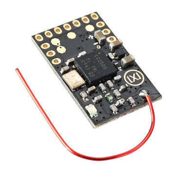 DasMikro Das87 FrSky Nano 7CH RC Receiver Integrated 2 Mixed Bi-directional ESC for Tank Type