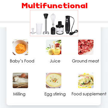 Sokany WK-1710 Four in One Meat Grinder 220V 500W Food Supplement Shredder Multifunctional for Juice